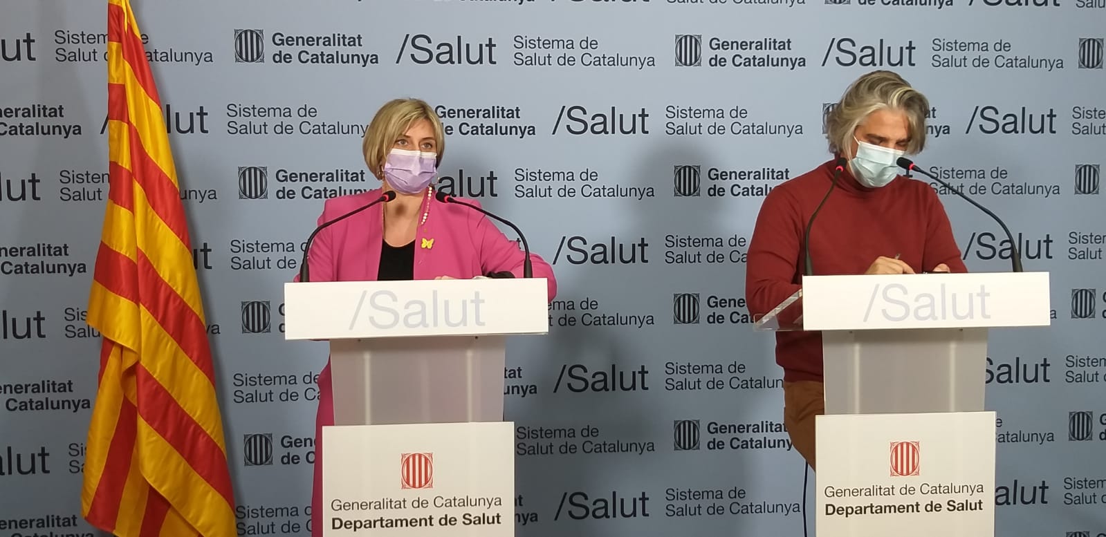 Vergés i Mendioroz en roda de premsa