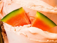 Gelat de síndria i iogurt