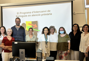 La Subdirecció Regional de Barcelona participa en la reunió del Programa d'Intercanvi de Xeringues (PIX) a Mataró