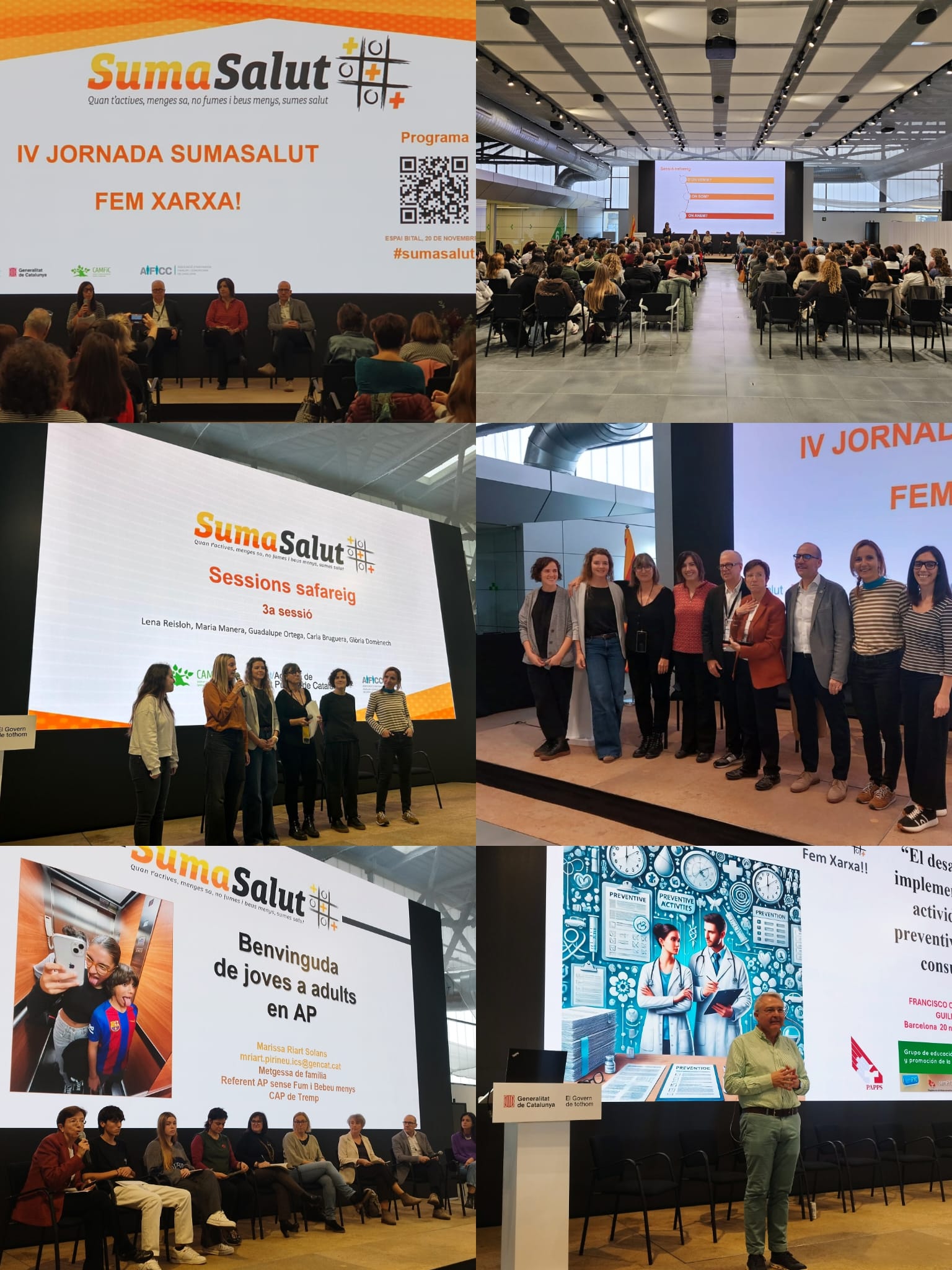 IV Jornada del Projecte SumaSalut de l’Agència de Salut Pública de Catalunya
