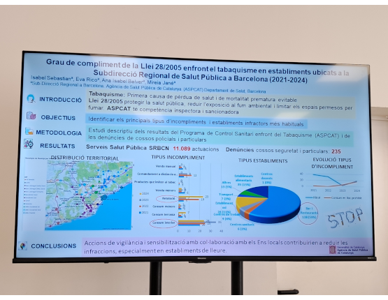 La Subdirecció Regional de Salut Pública de Barcelona presenta resultats del tabaquisme a la XV Jornada SCATT