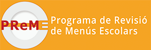 PReME: Programa de revisió de Menús Escolars
