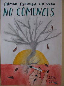 fumar escurça la vida, no comencis