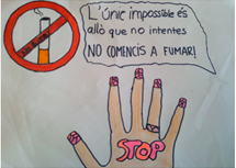 L'unic impossible és allò que intentes. No comencis a fumar!