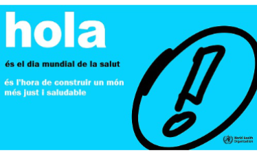 Presentació gràfica del Dia Mundial de la Salut