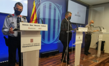 Moment de la roda de premsa.