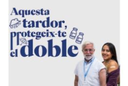 Campanya de vacunació antigripal i dosi de record de la vacuna contra la covid19.