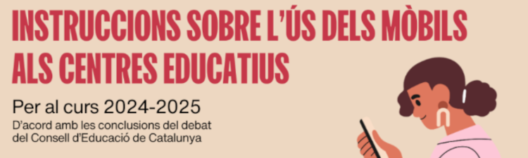 El Govern treu els mòbils de les aules de primària i ESO a partir del proper curs