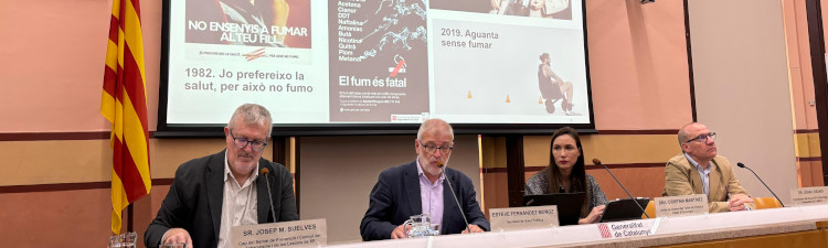 Salut Pública fa una crida a prevenir el consum de tabac i cigarretes electròniques, porta d’entrada a l’addicció