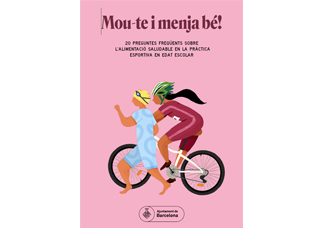 Portada de la guia "Mou-te i menja bé!"