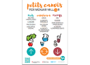Petits canvis per menjar millor. Cartells (Models 1, 2 i 3). Edició 2018