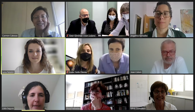 imatge dels ponents de la jornada