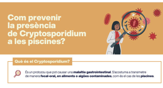 Com es pot prevenir i controlar la presència de Cryptosporidium a les piscines