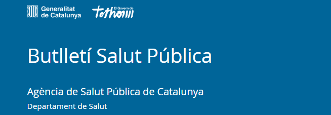 Capçalera del Butlletí de Salut Pública