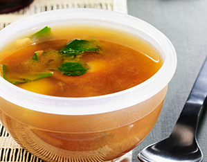 Sopa en una carmanyola