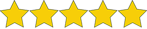 Barem positiu cinc estrelles Cinc estrelles