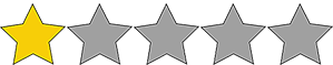 Barem negatiu. Una estrella Una estrella