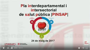 Vídeo de presentació del Pla interdepartamental i intersectorial de salut pública 2017-2020