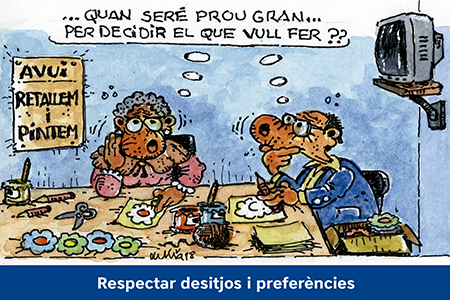 Respectar desitjos i preferències